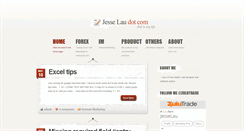 Desktop Screenshot of jesselau.com